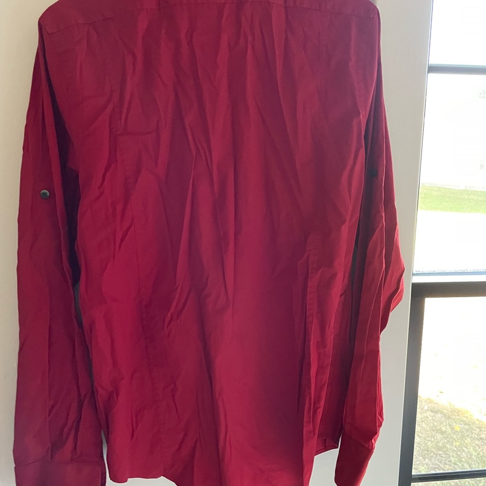 Express Modern Fit Button Up - Picture 3 of 3